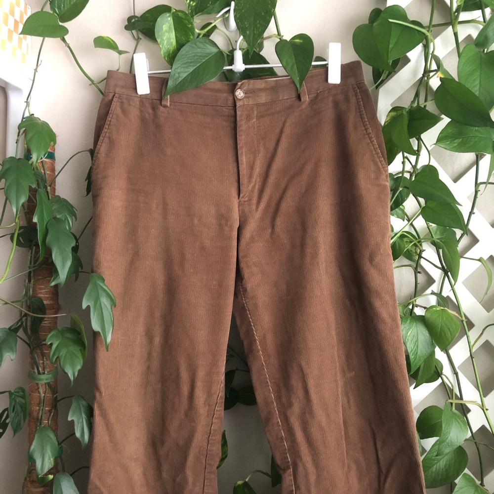 Jos. A. Bank Men's Brown Corduroy Trousers